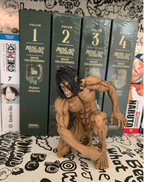Коллекционная фигурка Атака Титанов Эрен Йегер Атакующий Титан Attack on Titan Eren Yeager Attack Titan, 14см. - изображение 4