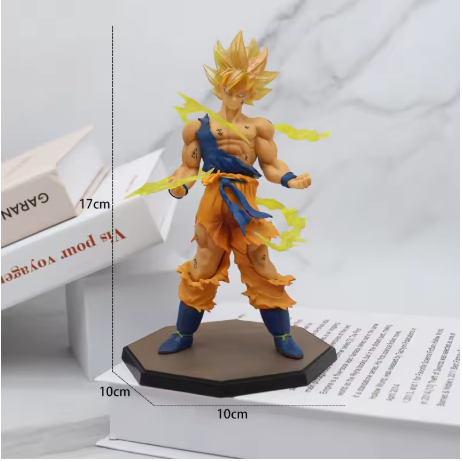 Коллекционная фигурка, статуэтка Сон Гоку аниме Драгон Болл (Son Goku Super Saiyan anime Dragon Ball) - изображение 2