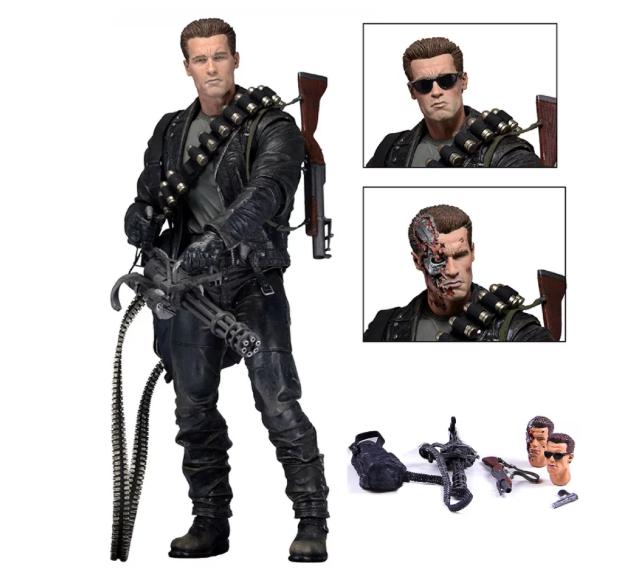 Фигурка коллекционная Терминатор 2: Судный День Т-800 (Terminator 2: Judgment Day T-800), 18 см - изображение 2