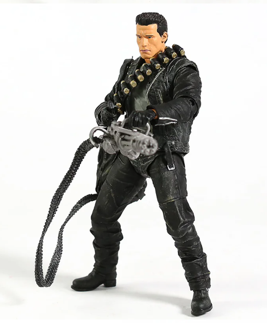 Фигурка коллекционная Терминатор 2: Судный День Т-800 (Terminator 2: Judgment Day T-800), 18 см - изображение 7
