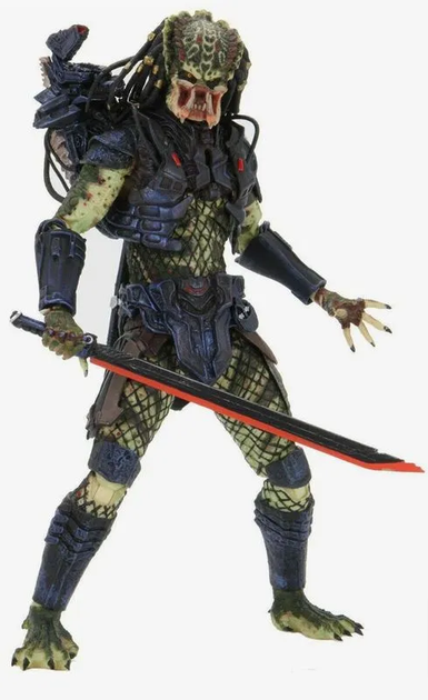 Коллекционная фигурка Ultimate Armored Lost Predator (Хищник 2) 18см с набором аксессуаров action figures - изображение 2