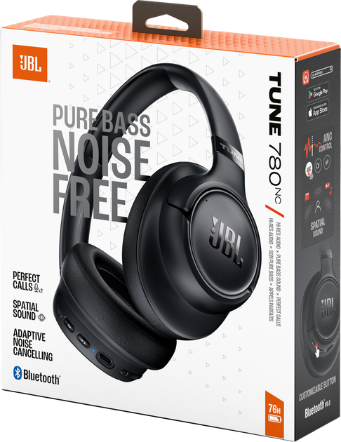 Навушники JBL Tune 780NC Black (JBLT780NCBLK) - Фото 9 Навушники JBL Tune 780NC Black (JBLT780NCBLK) - зображення 9