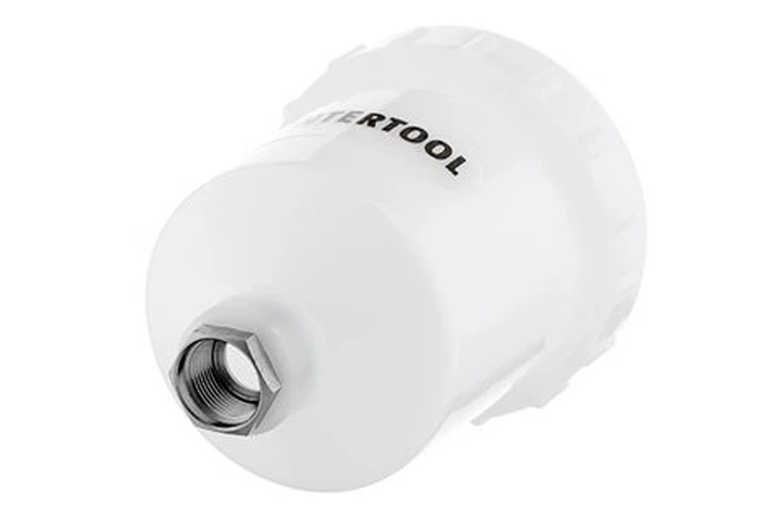 Бачок для пневмопистолета HVLP Intertool 125 мл внутренняя резьба 3/8" - Фото 6 Бачок для пневмопистолета HVLP Intertool 125 мл внутренняя резьба 3/8" - изображение 6