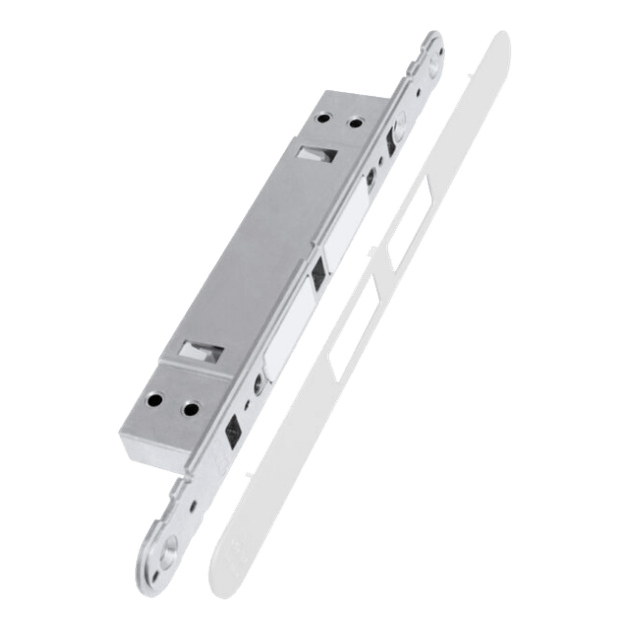 Замок врізний Touch Lock18*196мм, магнітний, білий - изображение 2