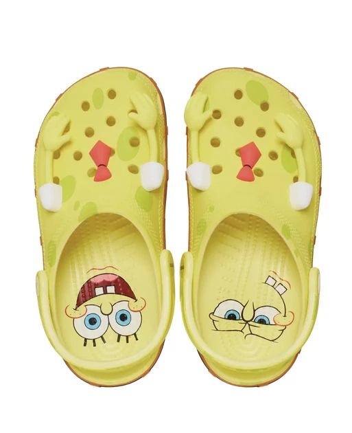 Крокси Губка Боб, Crocs x Sponge Bob жовтого кольору, Унісекс(36-37). - зображення 2