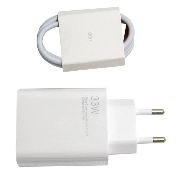 Адаптер USB с кабелем USB-TYPE C, 33W / Зарядка для телефона / Зарядное устройство / Переходник для зарядки - Фото 6 Адаптер USB с кабелем USB-TYPE C, 33W / Зарядка для телефона / Зарядное устройство / Переходник для зарядки - изображение 6