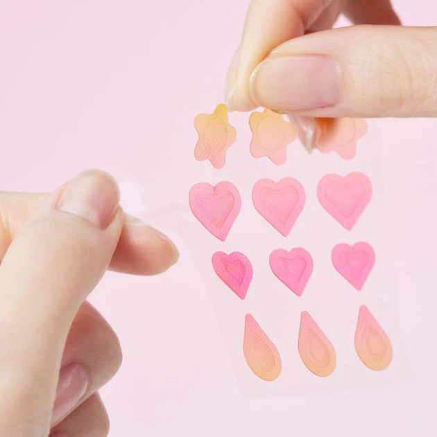 Needly Мікроголкові патчі від прищів Patch for blemishes colorful 12 шт - зображення 5