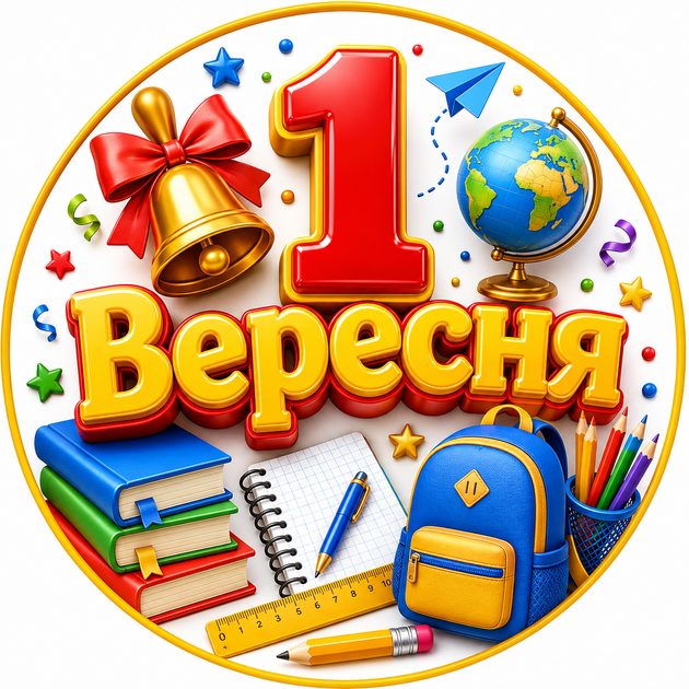 Міні банер артборд 3Д 50 см 1 вересня Канцтовари Різнобарвний - Фото 1 Міні банер артборд 3Д 50 см 1 вересня Канцтовари Різнобарвний - изображение 1