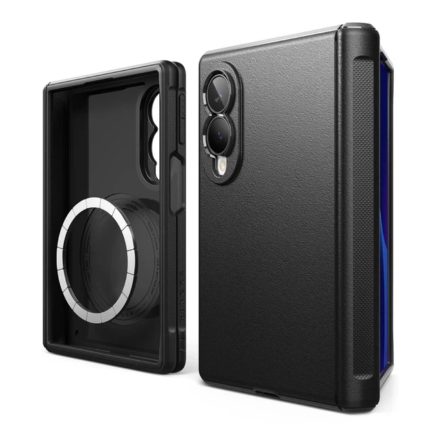 Чехол Ringke Onyx Flap Magnetic для Galaxy Fold 8 Black (8800380460539) - изображение 3