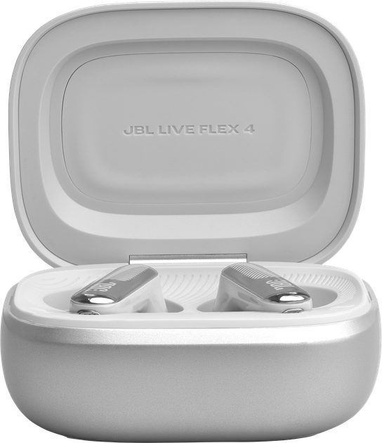 Навушники JBL Live Flex 4 Silver (JBLLIVEFLEX4SIL) - Фото 3 Навушники JBL Live Flex 4 Silver (JBLLIVEFLEX4SIL) - зображення 3