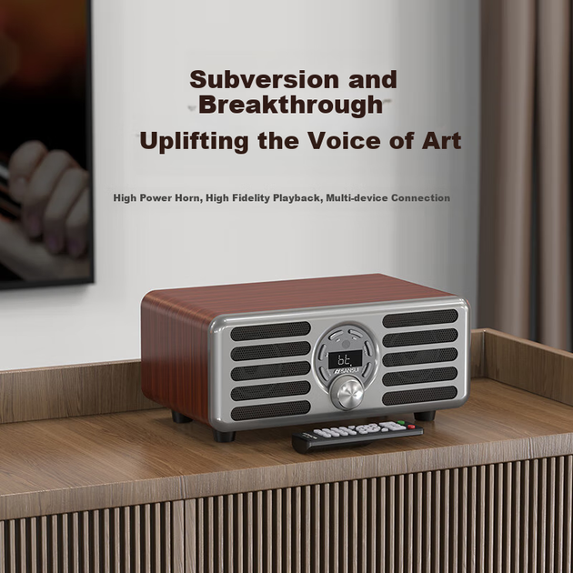 Портативная колонка SANSUI N20 с сабвуфером 45W - Фото 4 Портативная колонка SANSUI N20 с сабвуфером 45W - изображение 4