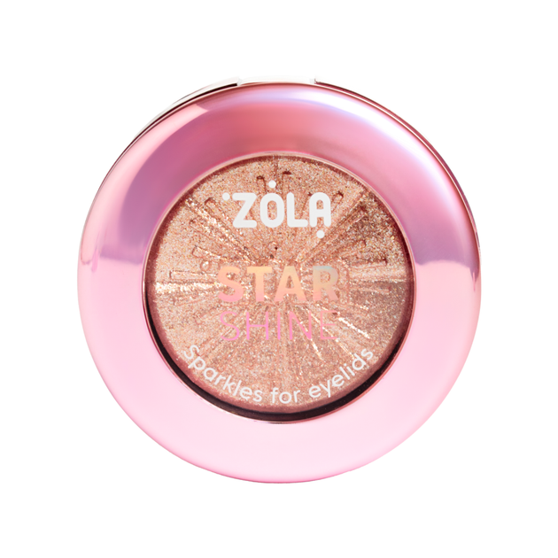 Блискітки для повік Zola STAR SHINE SPARKLE Rose Gold - Фото 2 Блискітки для повік Zola STAR SHINE SPARKLE Rose Gold - изображение 2