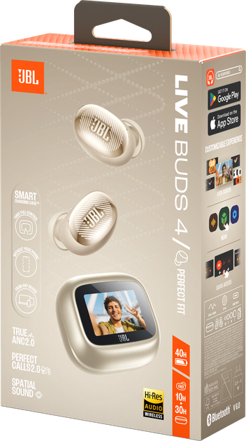 Навушники JBL Live Buds 4 Sand (JBLLIVEBUDS4CPG) - зображення 10