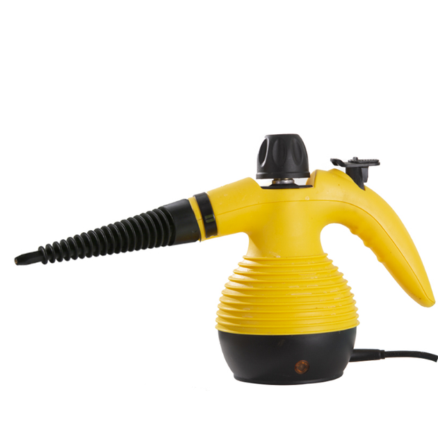 Ручний пароочисник на 350 мл, 1000Вт Steam Cleaner DF-A001 з насадками / Відпарювач з функцією пароочисника - зображення 4
