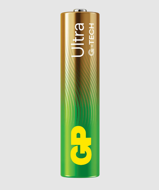 Батарейка мініпальчик AAA GP ULTRA Alkaline LR03 24A 1.5 V 2 шт. блістер - зображення 2