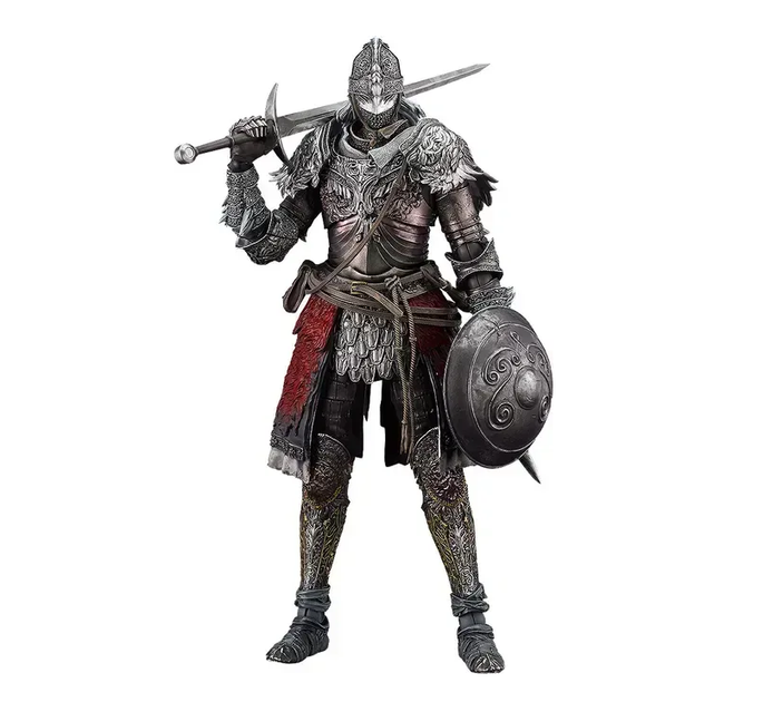 Колекційна екшн-фігурка Елден Рінг Варграм Свирепий вовк ELDEN RING Vargram Raging Wolf Elden Ring Figma з мечем і щитом, 1972 figure - зображення 2