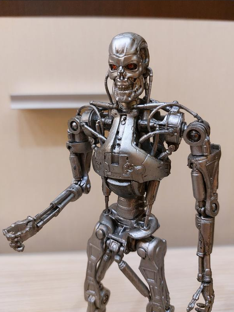 Фигурка коллекционная Терминатор T800 Эндоскелет (terminator endoskeleton), 18 см - изображение 3