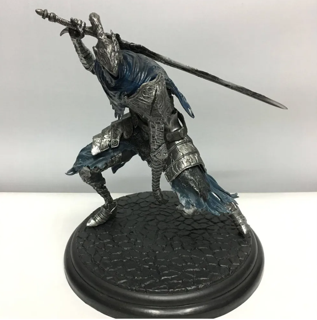 Фигурка Dark Souls (Дарк Соулс / Темные Души) Artorias the Abysswalker / Арториас Путешественник Бездны, Knight Artorias Рыцарь Арториас — коллекционная статуэтка 18 см, без коробки - изображение 4