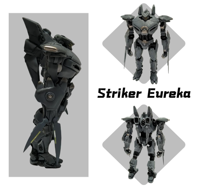Фігурка Pacific Rim Jaeger Striker Eureka | Колекційний робот Єгер Бродяга з Тихоокеанський Рубіж, 18 см - Фото 8 Фігурка Pacific Rim Jaeger Striker Eureka | Колекційний робот Єгер Бродяга з Тихоокеанський Рубіж, 18 см - зображення 8