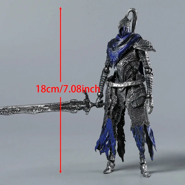 Коллекционная фигурка Dark Souls: Knight Artorias (Рыцарь Арториас) — Экшн-фигурка 18 см - изображение 8