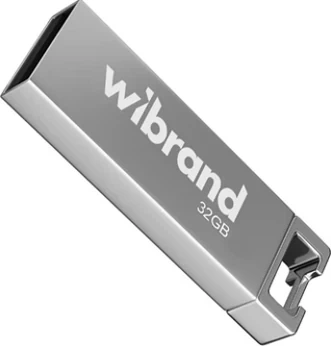 USB-флешка 32 Гб Wibrand Chameleon червона металевий корпус для зберігання даних - зображення 5