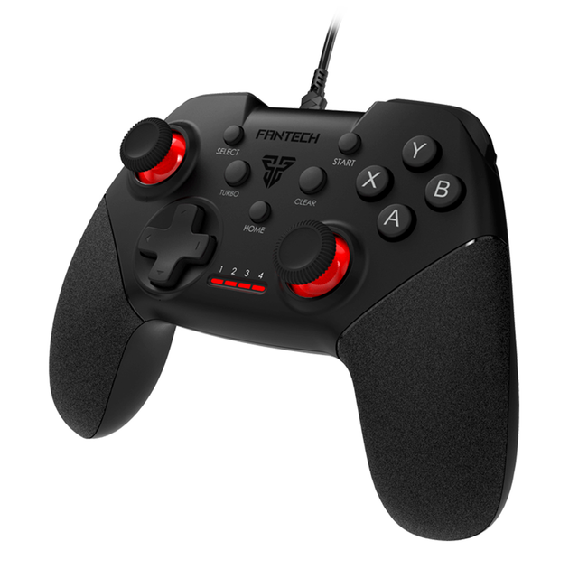 Геймпад-контроллер Fantech GP13 Shooter II USB с двойной виброотдачей и эргономичным дизайном черный - изображение 2