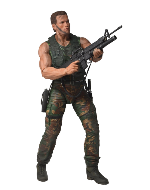Фигурка Predator Jungle Patrol Dutch 18 см — Коллекционная игрушка-герой Хищник Датч Арнольд Шварценеггер в подарочной упаковке - Фото 2 Фигурка Predator Jungle Patrol Dutch 18 см — Коллекционная игрушка-герой Хищник Датч Арнольд Шварценеггер в подарочной упаковке - изображение 2