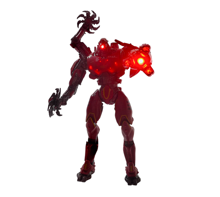 Колекційна фігурка Crimson Typhoon Pacific Rim 18 см — рухлива action figure робот Єгер Багряний Тайфун Тихоокеанський рубіж з LED-підсвіткою - Фото 3 Колекційна фігурка Crimson Typhoon Pacific Rim 18 см — рухлива action figure робот Єгер Багряний Тайфун Тихоокеанський рубіж з LED-підсвіткою - зображення 3