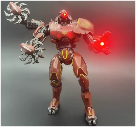 Колекційна фігурка Crimson Typhoon Pacific Rim 18 см — рухлива action figure робот Єгер Багряний Тайфун Тихоокеанський рубіж з LED-підсвіткою - Фото 8 Колекційна фігурка Crimson Typhoon Pacific Rim 18 см — рухлива action figure робот Єгер Багряний Тайфун Тихоокеанський рубіж з LED-підсвіткою - зображення 8
