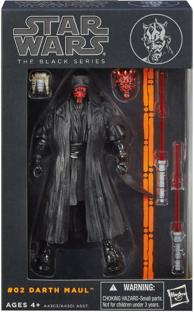Колекційна екшн-фігурка Star Wars The Black Series Darth Maul #02 — Дарт Мол Зоряні Війни 15 см - Фото 3 Колекційна екшн-фігурка Star Wars The Black Series Darth Maul #02 — Дарт Мол Зоряні Війни 15 см - зображення 3