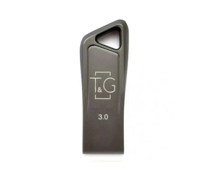USB-флешка 32 Гб метал чорний USB 2.0 для зберігання даних модель Metal 114 - зображення 5