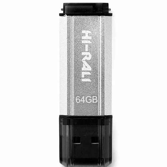 USB флешка 64GB корпус стальной USB 2.0 для хранения и переноса данных Hi-Rali Stark - Фото 1 USB флешка 64GB корпус стальной USB 2.0 для хранения и переноса данных Hi-Rali Stark - изображение 1