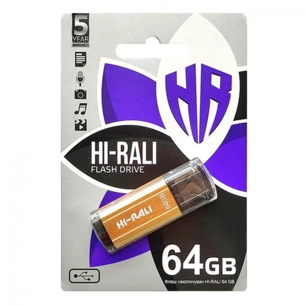 USB флешка 64GB корпус стальной USB 2.0 для хранения и переноса данных Hi-Rali Stark - Фото 10 USB флешка 64GB корпус стальной USB 2.0 для хранения и переноса данных Hi-Rali Stark - изображение 10