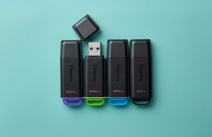 USB-флешка Kingston DT Exodia G2 128 GB USB 3.2 чорна висока швидкість передавання даних компактний дизайн Black - зображення 7