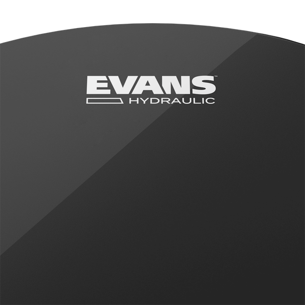 Пластик для бас-барабана Evans 22" HYDRAULIC BLACK Bass - зображення 3