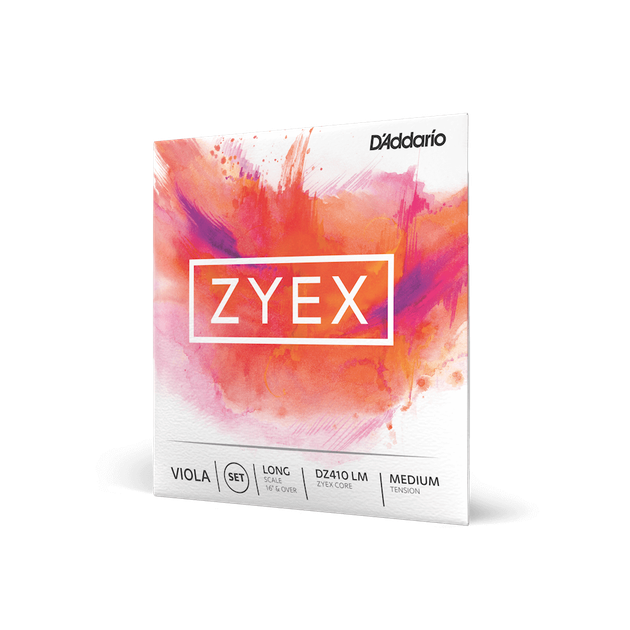 Струни для альта D'Addario ZYEX VIOLA STRING SET (Long Scale, Medium Tension) - зображення 2