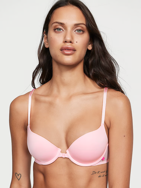 Бюстгальтер без пуш-ап розового цвета VICTORIA'S SECRET Sexy Tee р. 90Е/90DD/40Е/40DD арт. 30481 - Фото 1 Бюстгальтер без пуш-ап розового цвета VICTORIA'S SECRET Sexy Tee р. 90Е/90DD/40Е/40DD арт. 30481 - изображение 1