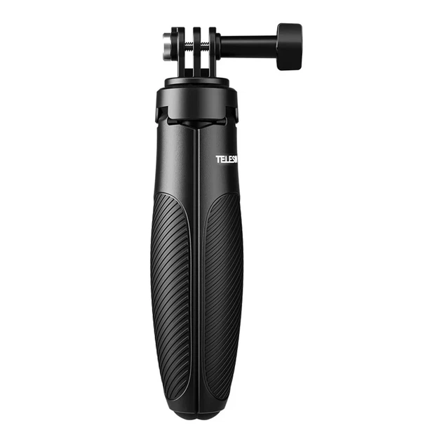 Мини-штатив монопод Telesin S1-MNP-01 15–40 см 2-в-1 для экшн-камер GoPro, DJI Osmo Action и Insta360 - изображение 2