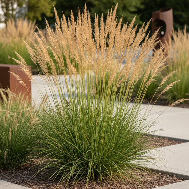 Саженцы Вейника остроцветкового Карл Форстер (Calamagrostis acutiflora Karl Foerster) Р9 - Фото 2 Саженцы Вейника остроцветкового Карл Форстер (Calamagrostis acutiflora Karl Foerster) Р9 - изображение 2