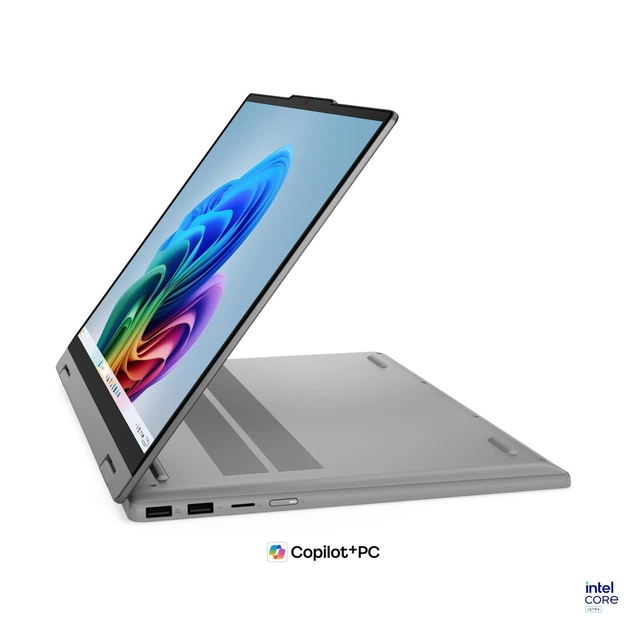 Ноутбук 2-in-1 Lenovo IdeaPad 5i (83UL002BRM), Intel Core Ultra 7 355 / 15.3" / Touch / OLED / 165 Гц / RAM 32 ГБ DDR5 / SSD 1 ТБ / Intel Graphics / Без ОС / Сірий - Фото 5 Ноутбук 2-in-1 Lenovo IdeaPad 5i (83UL002BRM), Intel Core Ultra 7 355 / 15.3" / Touch / OLED / 165 Гц / RAM 32 ГБ DDR5 / SSD 1 ТБ / Intel Graphics / Без ОС / Сірий - изображение 5