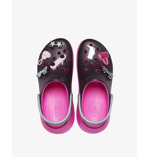 Крокси Classic Crush Barbie Black, розмір 37 - Фото 5 Крокси Classic Crush Barbie Black, розмір 37 - изображение 5