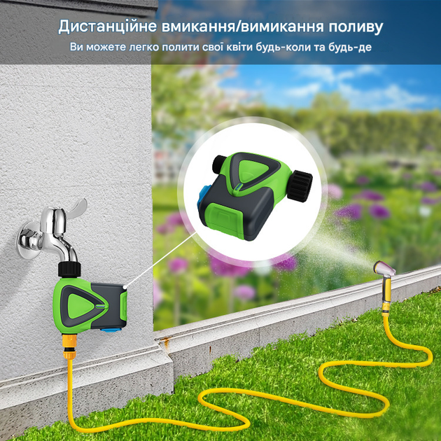 Комплект WiFi поливу 3 зони 1DAL SWK.WF4 | Сплінкер (3 шт) + Датчик ґрунту (2 шт) - зображення 5