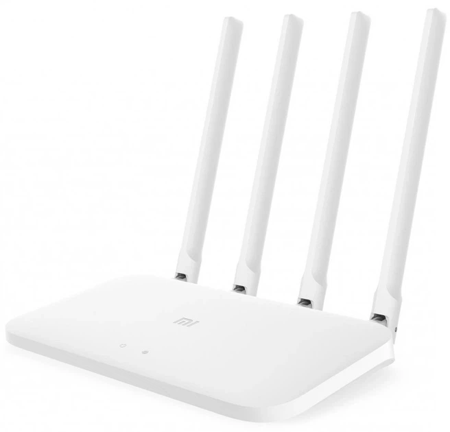 Маршрутизатор Xiaomi Mi WiFi Router 4C Global 2.4 ГГц до 300 Мбит/с 4 антенны (DVB4231GL) - Фото 1 Маршрутизатор Xiaomi Mi WiFi Router 4C Global 2.4 ГГц до 300 Мбит/с 4 антенны (DVB4231GL) - изображение 1