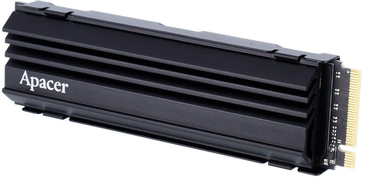 SSD-накопитель Apacer AS2280Q4U 2 ТБ M.2 2280 PCIe 4.0 x4 7400/7000 МБ/с с радиатором (AP2TBAS2280Q4U-1) - изображение 2