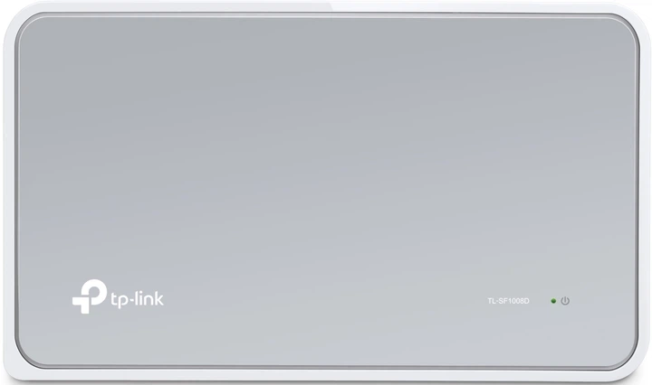 Маршрутизатор TP-Link TL-SF1008D Fast Ethernet 10/100 Мбит/с 8 портов Некерованный Бело-серый (TL-SF1008D) - изображение 8