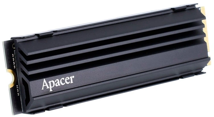 SSD-накопитель Apacer AS2280Q4U 2 ТБ M.2 2280 PCIe 4.0 x4 7400/7000 МБ/с с радиатором (AP2TBAS2280Q4U-1) - изображение 3