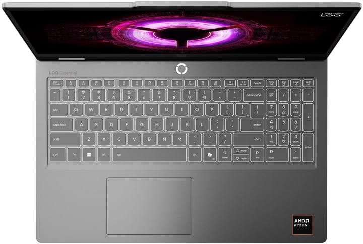 Ноутбук Lenovo LOQ Essential 15ARP11 (199274454210) Luna Grey - зображення 4