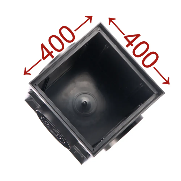 Бокс водосточный VOD 400х400 (дождеприемник пластиковый) - изображение 2