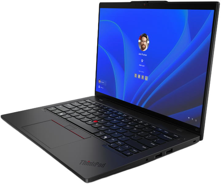 Laptop Lenovo ThinkPad L14 Gen 5 (21L1006DMX) Black - obraz 2
