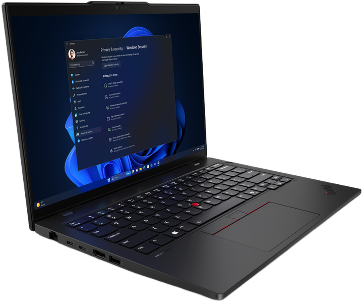 Laptop Lenovo ThinkPad L14 Gen 5 (21L1006DMX) Black - obraz 3